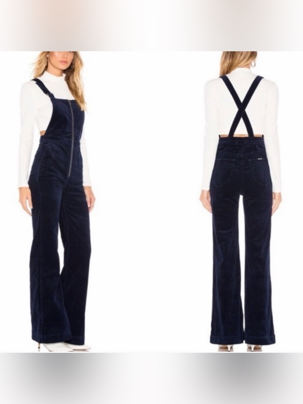 Rolla’s East Coast Flare Corduroy Overalls